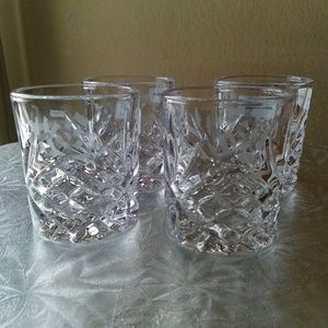 Crystal Shot Glasses Handcrafted